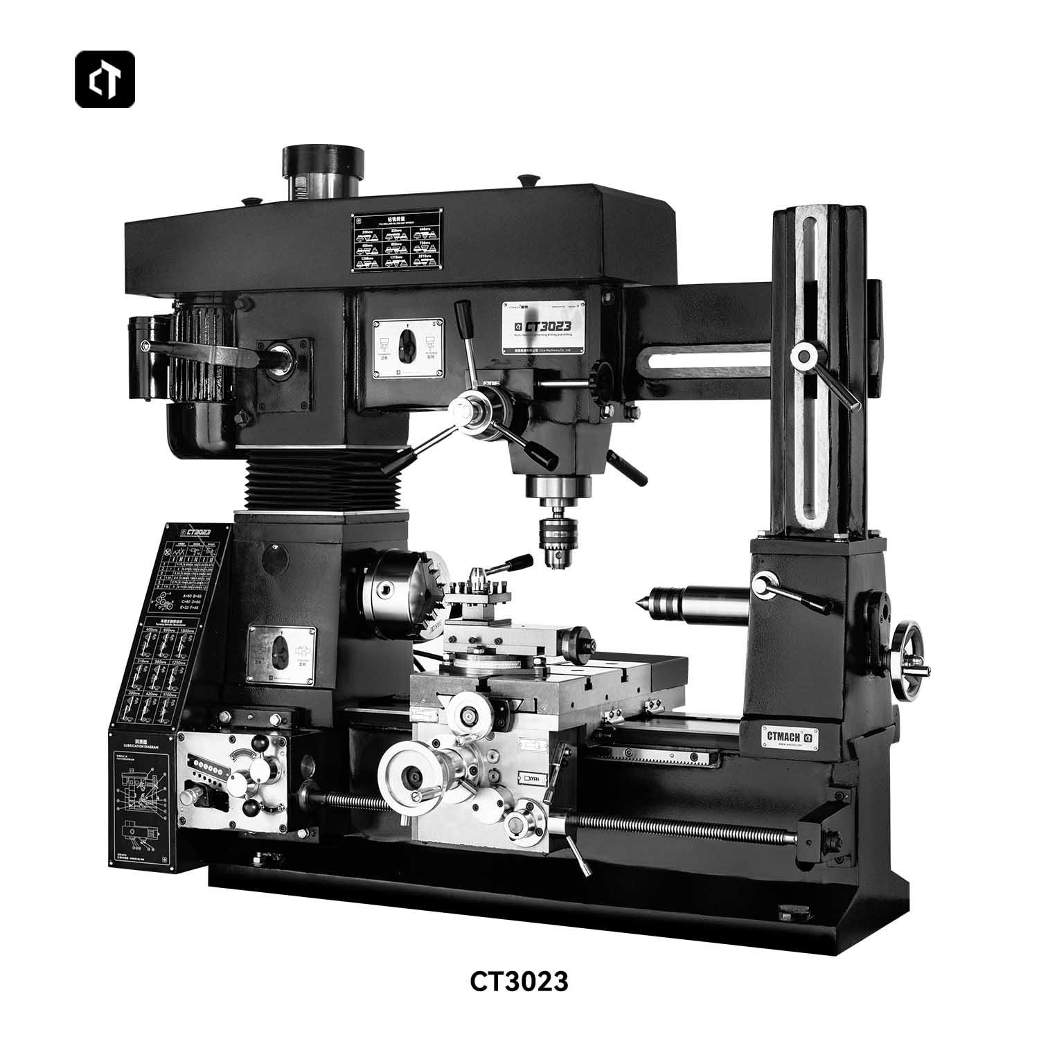 Lathe milling machine 3 in 1