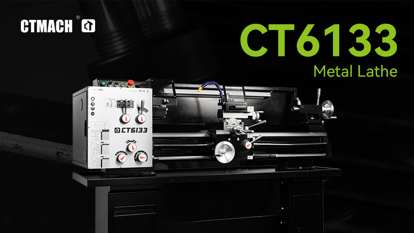 Gear Speed CT6133 High Quality Metal Lathes from CTMACH